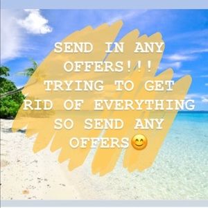 send in offers!!